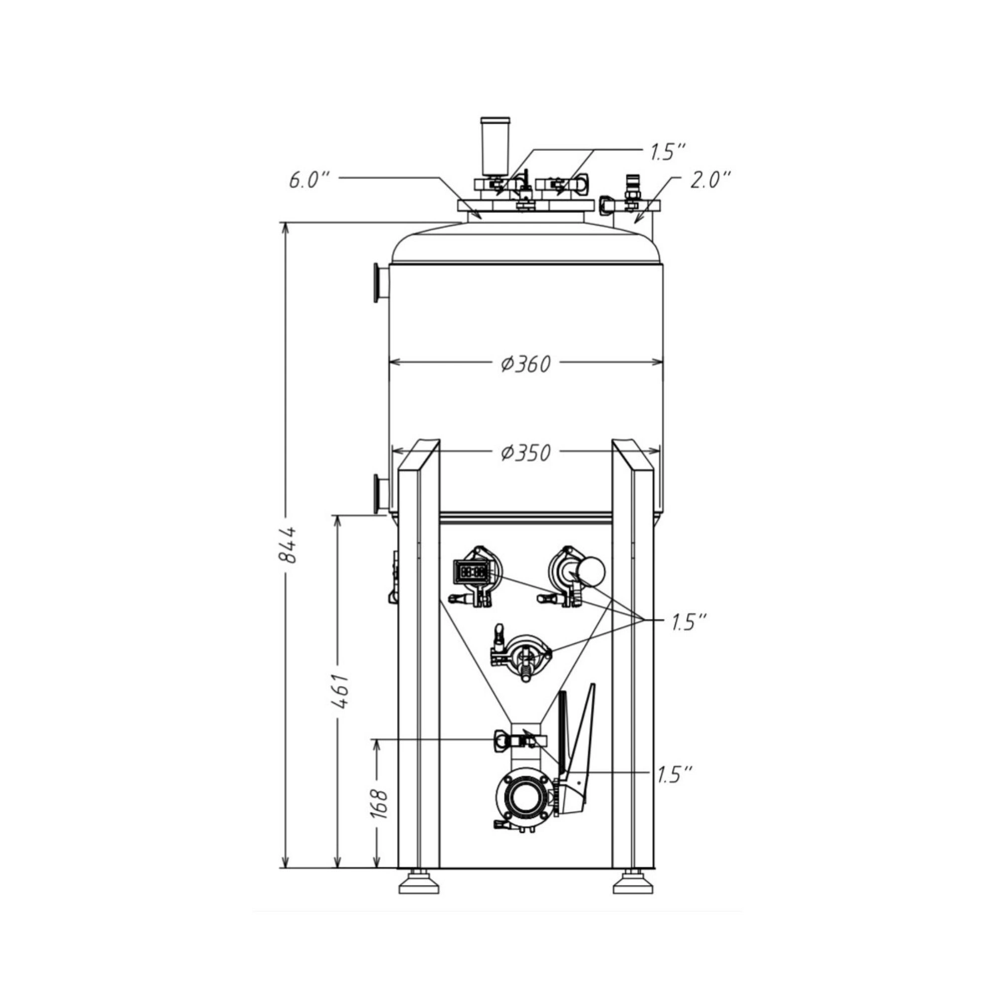 Unitank Capacity U40 Unitank Brew Monk MaltMagnus