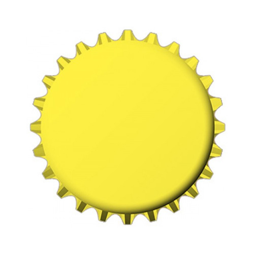 Large Caps Yellow 29 mm 200 pcs