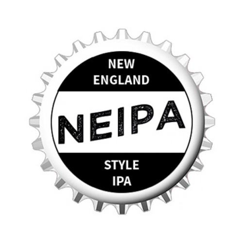 NEIPA | Bottle Caps | Black & White | 80 PCS