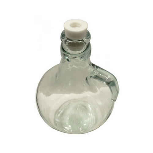 Rubber Bung Clear Glass Jar 5 Liters