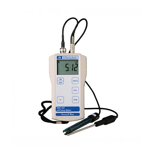 pH-Meter With Thermometer