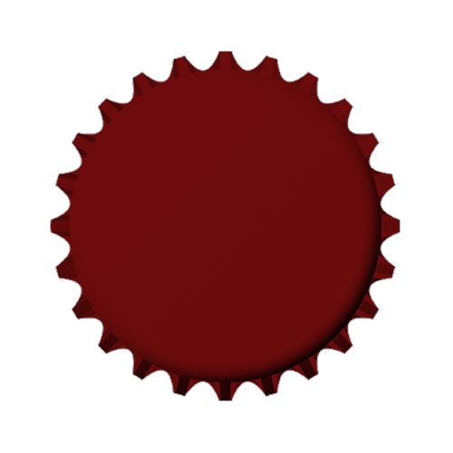 Large Caps Burgundy 29 mm 200 pcs