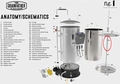 Top Overflow Pipe G30 & G70 Grainfather