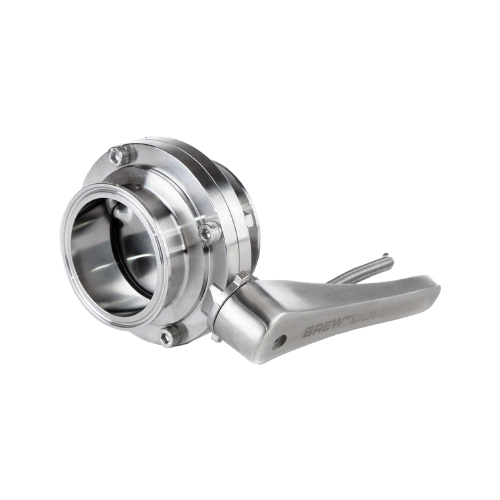 Butterfly Valve 3" TC Brewtools