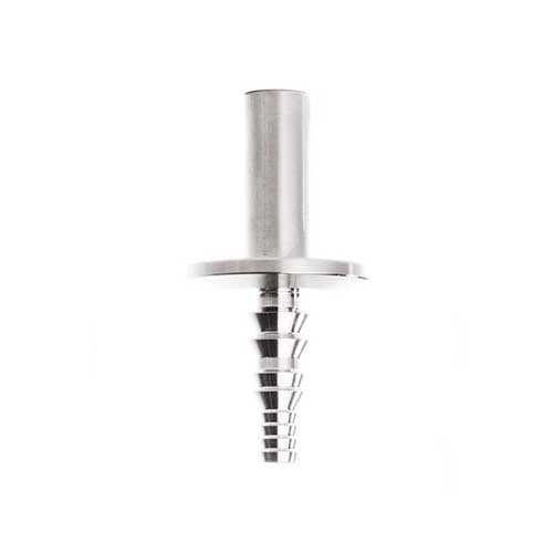 Syre-/kolsyrestenhållare o2/co2 Slangnippel 34 mm TC Brewtools