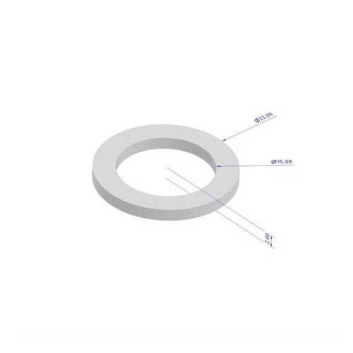 Packning 22x15x2 mm Brewtools