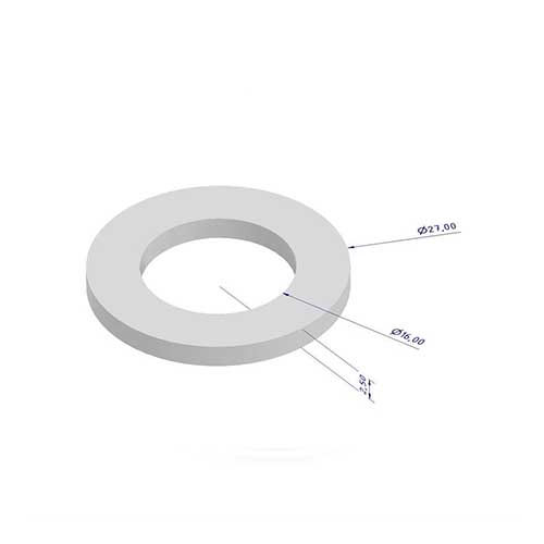 Packning 27x16x2.5 mm Brewtools