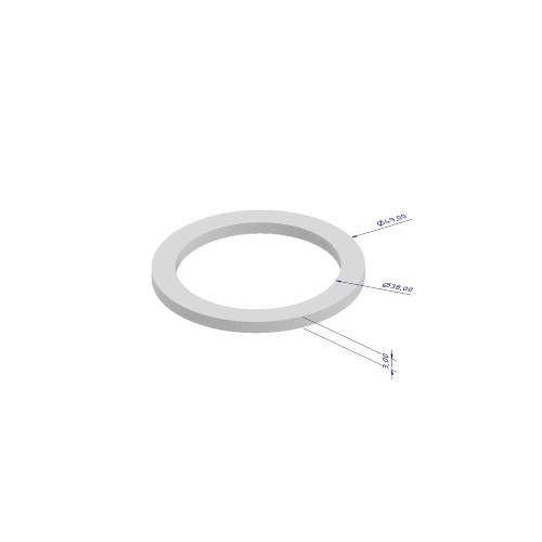 Packning 38x49x3 mm Brewtools