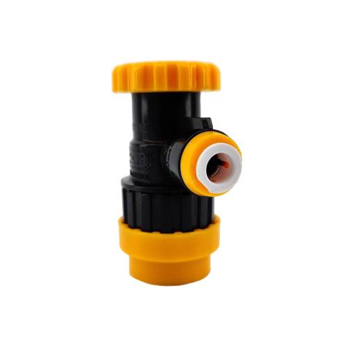 Kulkoppling med Flow control Öl 5/16"