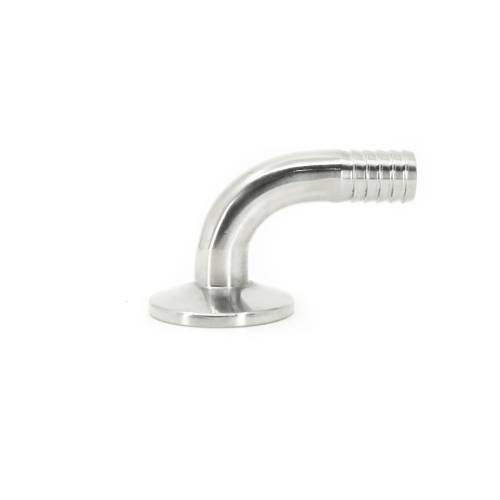 90° Vinkel 12 mm Slangnippel 34 mm TC Brewtools
