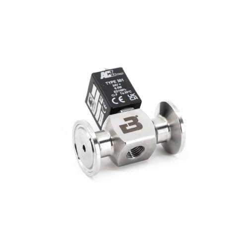 Solenoid Valve 34 mm TC + M12 Brewtools