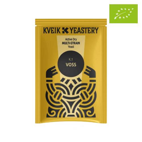 K.1 Voss Ekologisk Kveik Yeastery 7 g