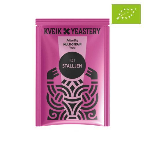 K.22 Stalljen Ekologisk Kveik Yeastery 7 g