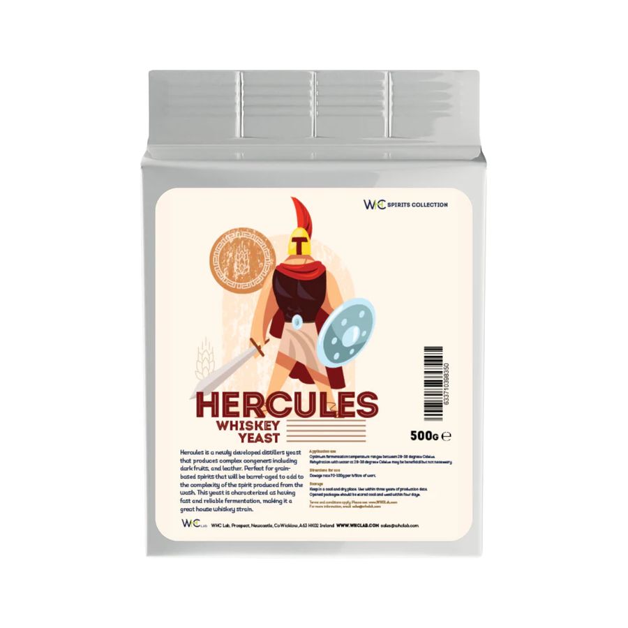 Hercules Dry Thermotolerant Whiskey Yeast 500 g