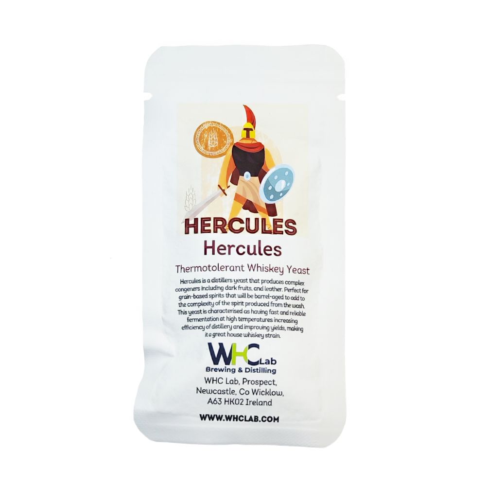 Hercules Dry Thermotolerant Whiskey Yeast 11 g