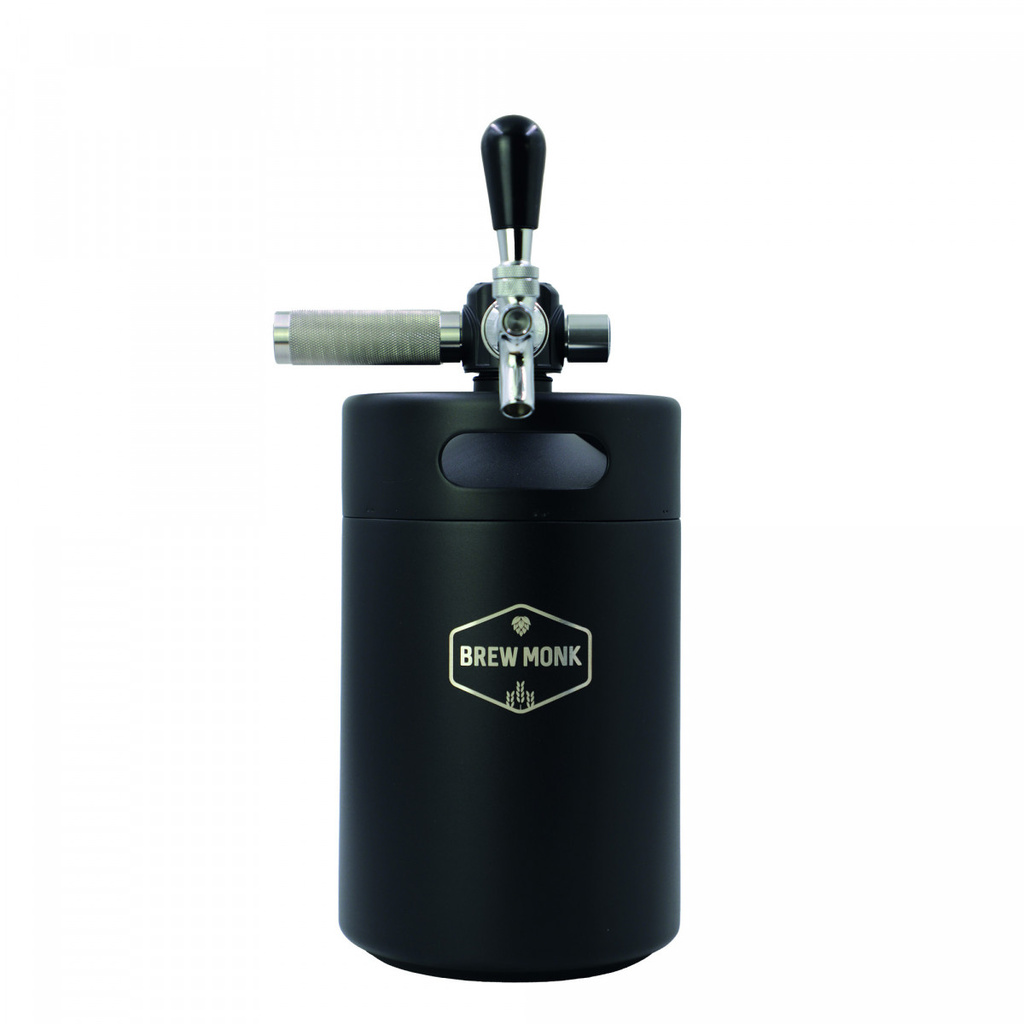 Brew Monk™ 4L Mini Keg - Complete Serving System