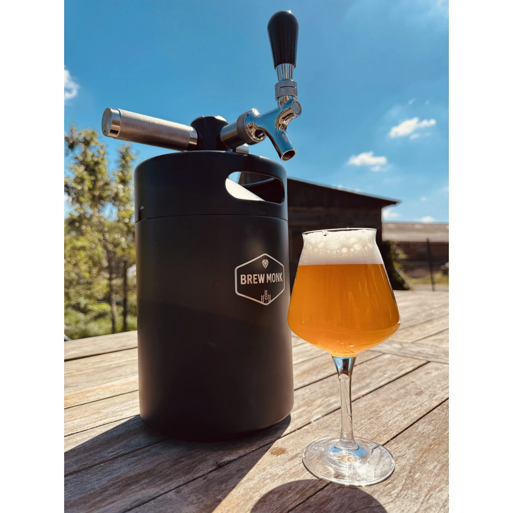 Brew Monk™ 4L Mini Keg - Complete Serving System