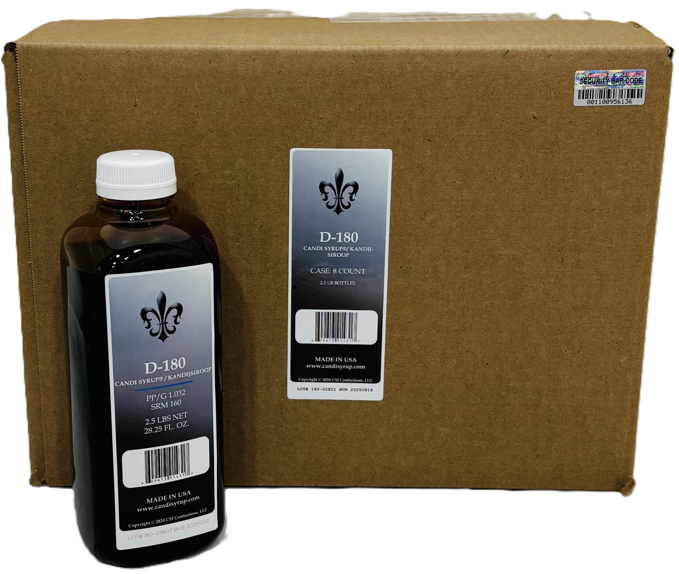 Candi Syrup D-180 - Whole box 9 kg
