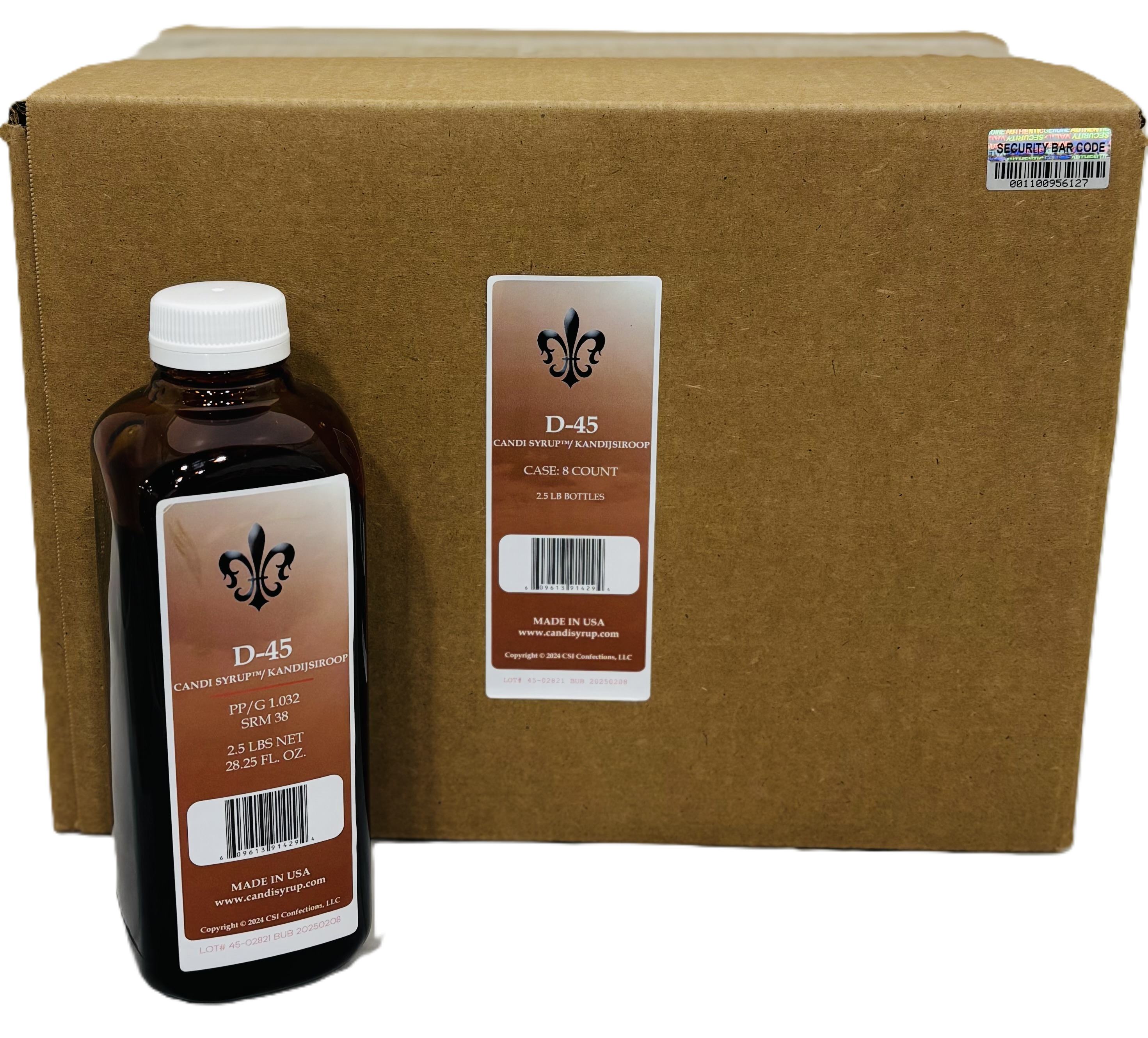 Candi Syrup D-45 - Whole box 9 kg