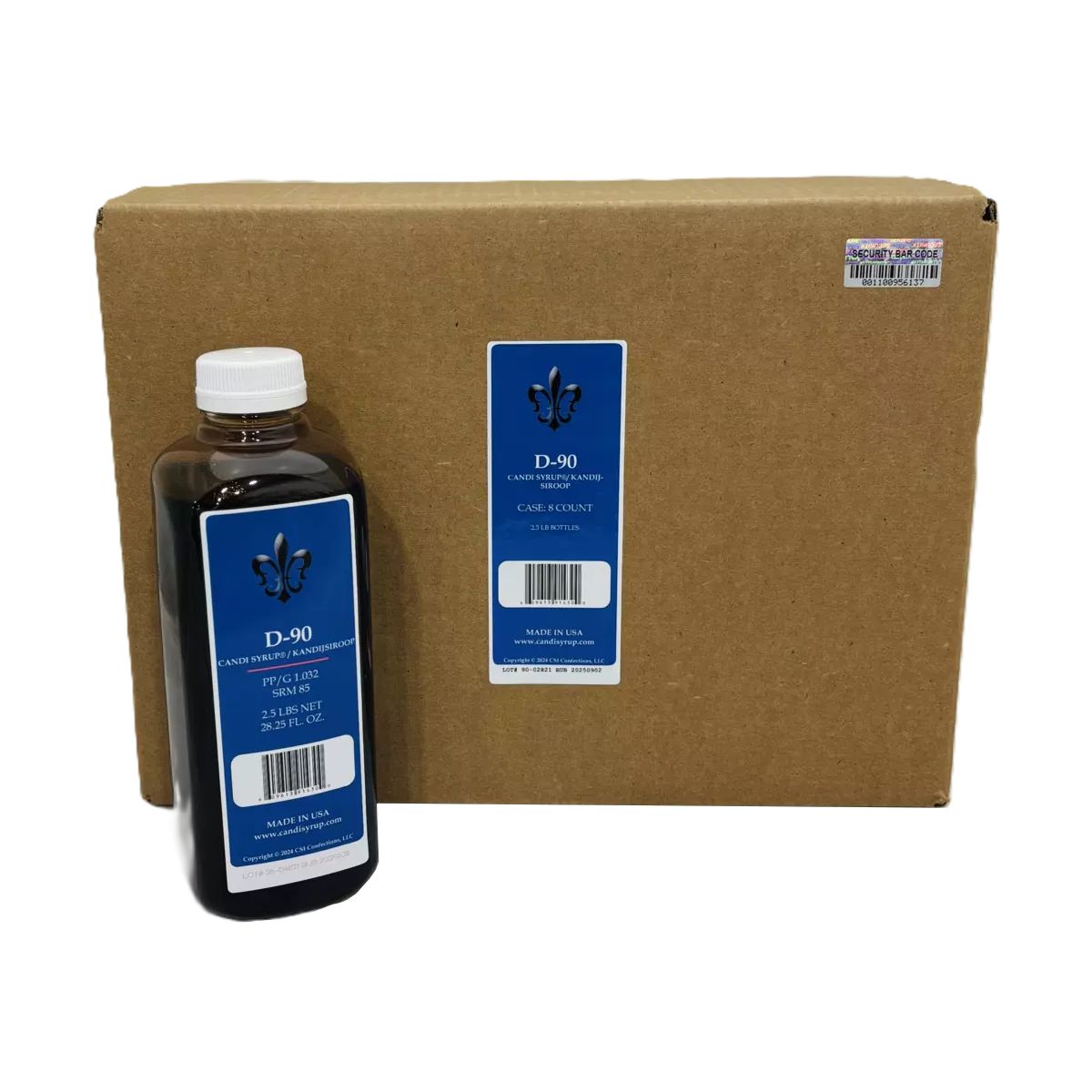 Candi Syrup D-90 - Hel låda 9 kg