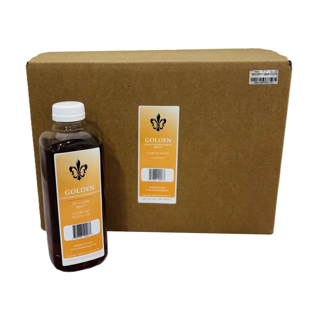 Candi Syrup Golden - Hel låda 9 kg