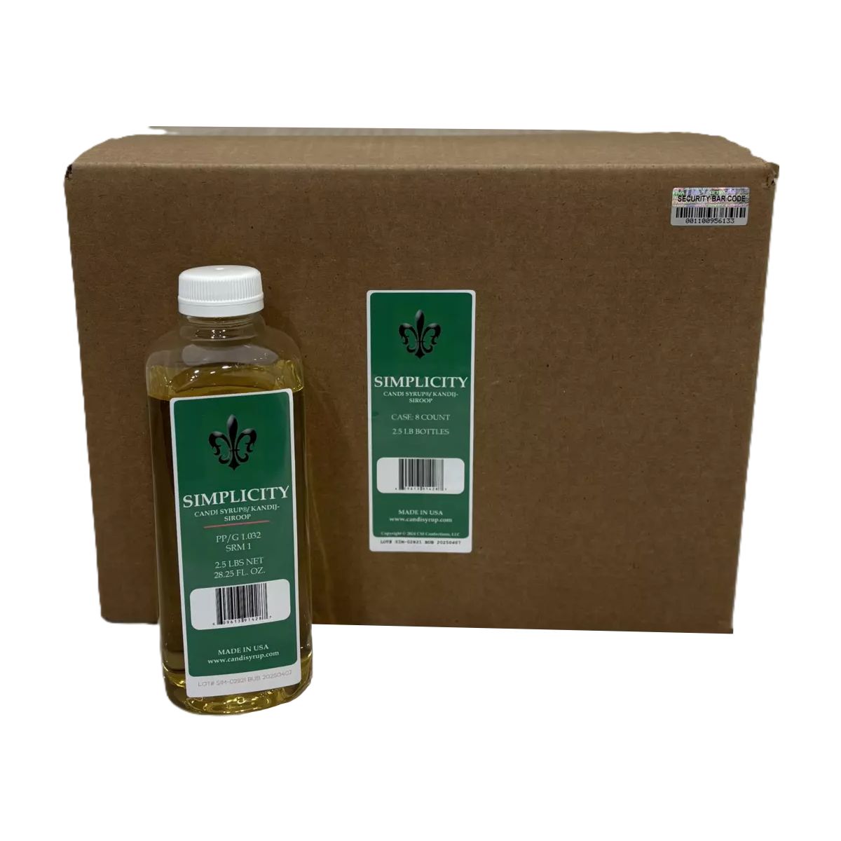 Candi Syrup Simplicity - Whole box 9 kg Candi Syrup Simplicity - Whole box 9 kg