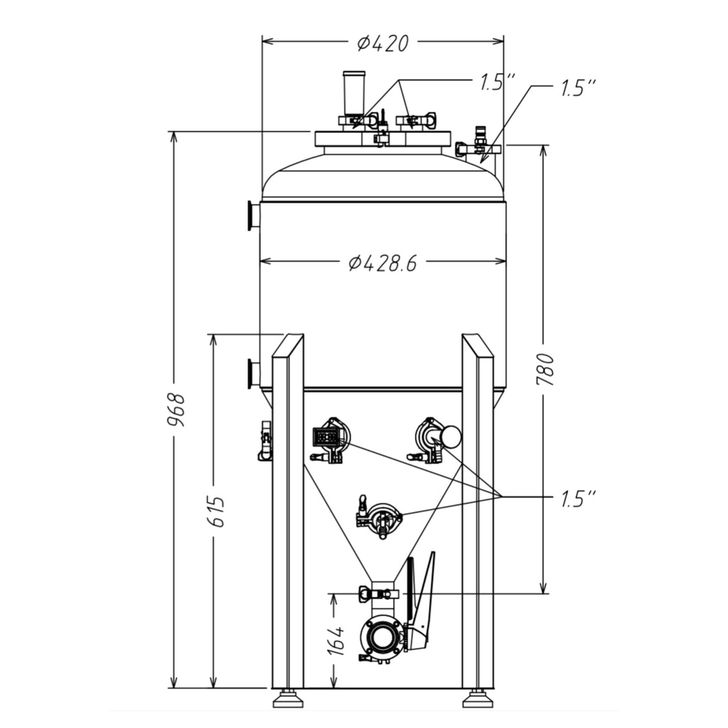 U60 Unitank Brew Monk