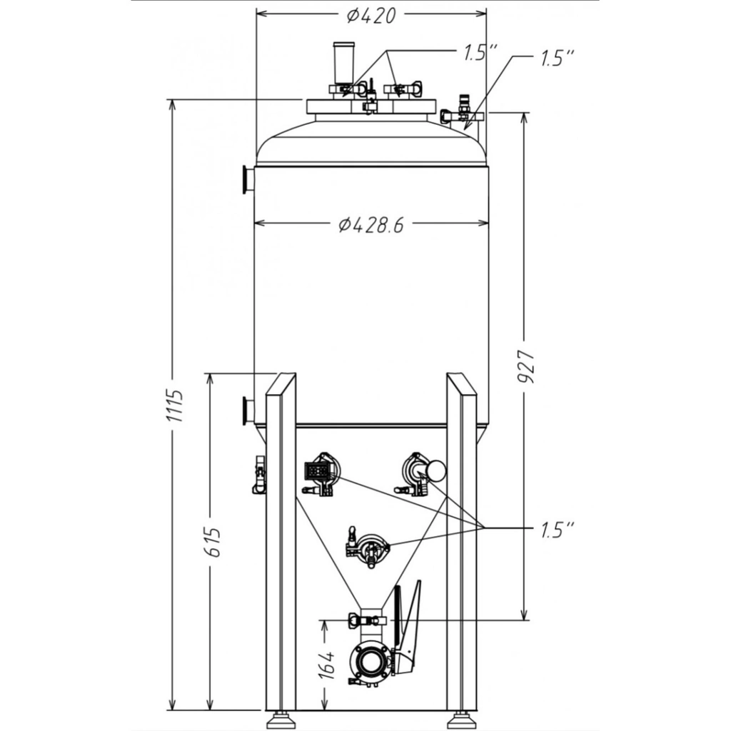 U80 Unitank Brew Monk