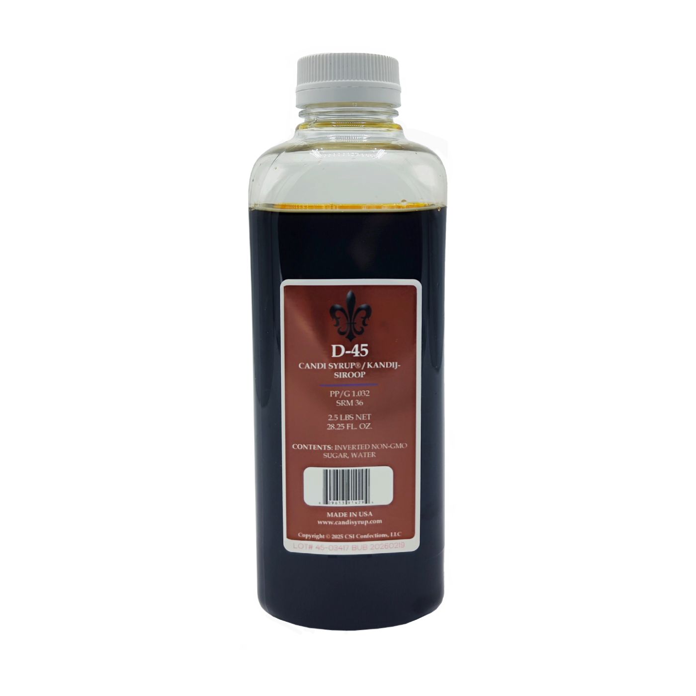 Candi Syrup D-45 1.13 kg