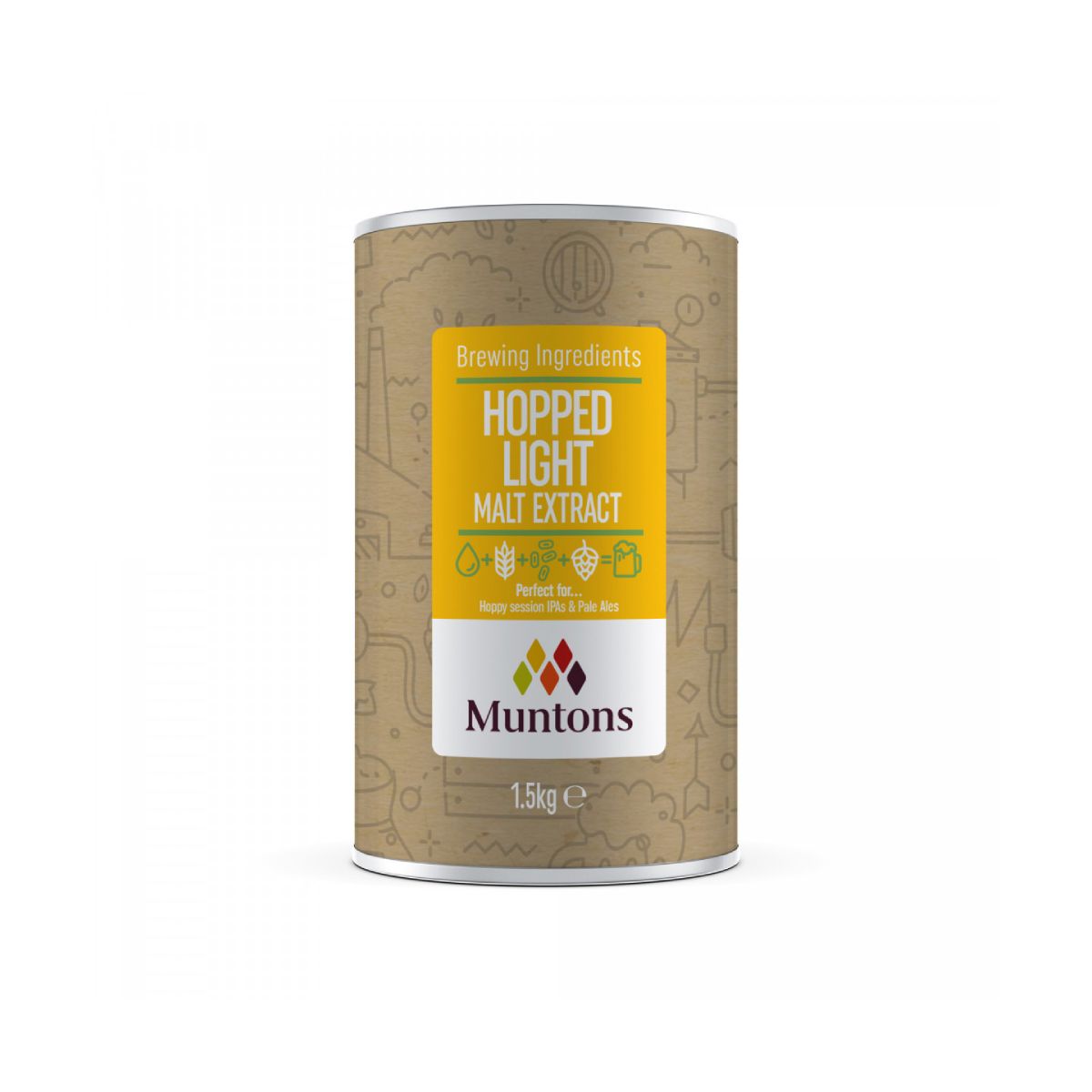 Hopped Light Malt Extract 1.5 Kg