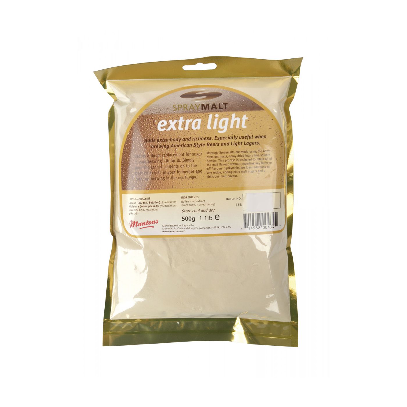 Spraymalt Extra light 500 g