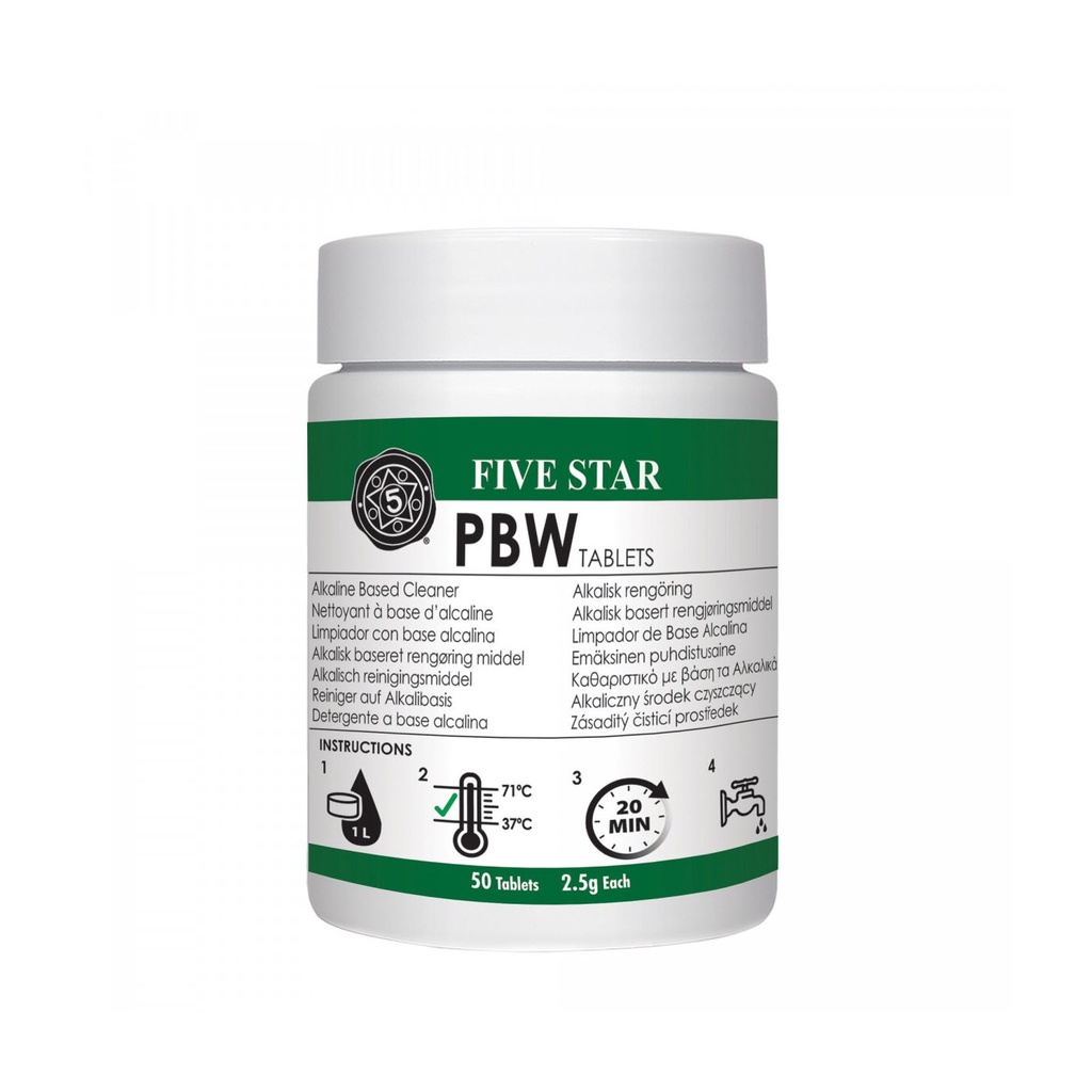 PBW Tabletter 50 x 2.5 g