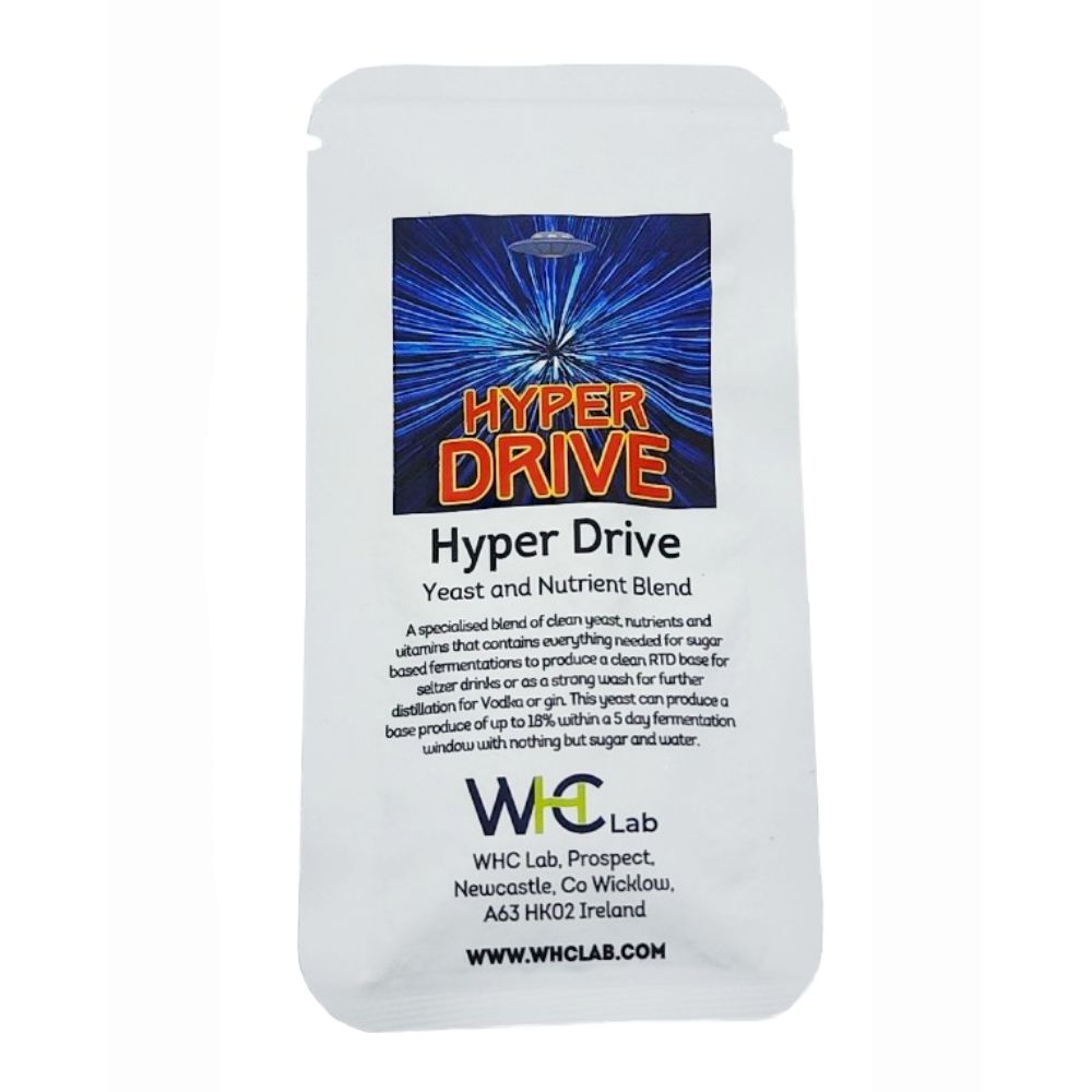 Hyperdrive Clean Seltzer/Vodka Dry Yeast 22 g