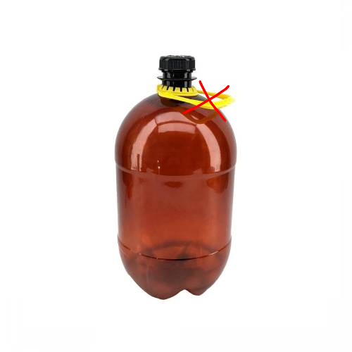 Oxebar 4 L Mini keg - Saknar handtag