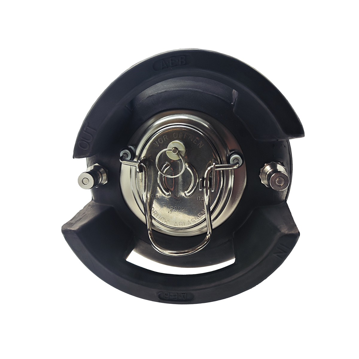 Used Cornelius Keg 19L Ball Lock - Skew handle